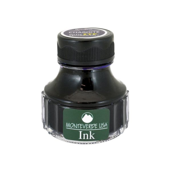 Monteverde Gemstone Charoite Ink Bottle, Purple - 90ml Supply