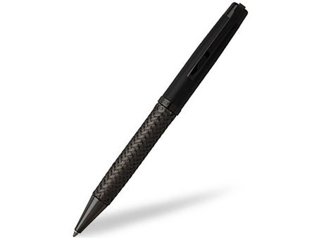 Hugo Boss Fuse Ball Pen, Textured Black on Sale