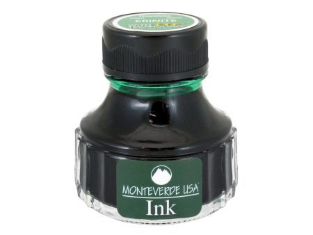 Monteverde Gemstone Erinite Ink Bottle, Light Green - 90ml on Sale