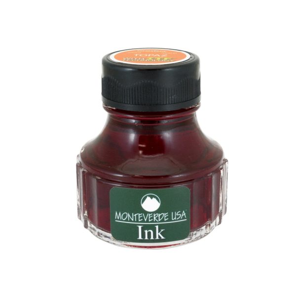 Monteverde Gemstone Topaz Ink Bottle, Orange - 90ml Online Sale