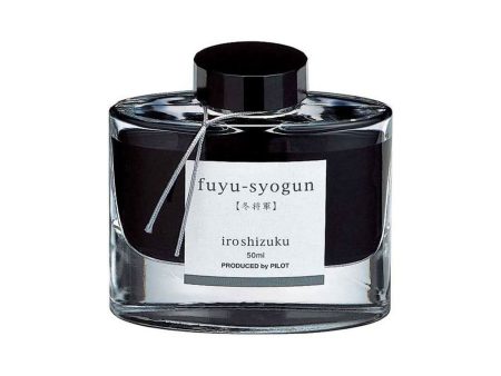 Pilot Iroshizuku Ink Bottle, Fuyu Syogun (Grey) - 50ml Hot on Sale