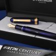 Platinum 3776 Century Fountain Pen - Chartres Blue GT Online Hot Sale