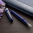 Platinum 3776 Century Fountain Pen - Celluloid Midnight Ocean For Sale