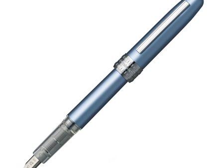 Platinum Plaisir Fountain Pen - Frosty Blue Supply