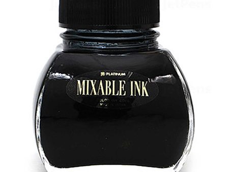 Platinum Dye Ink Bottle, Black - 60ml on Sale