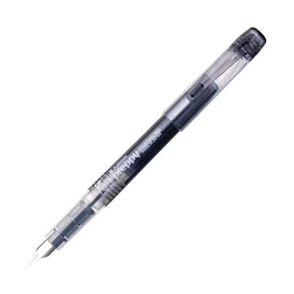 Platinum Preppy Fountain Pen, Black - Steel Nib For Sale