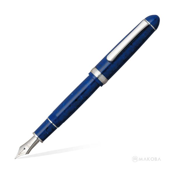 Platinum 3776 Century Fountain Pen - Celluloid Midnight Ocean For Sale